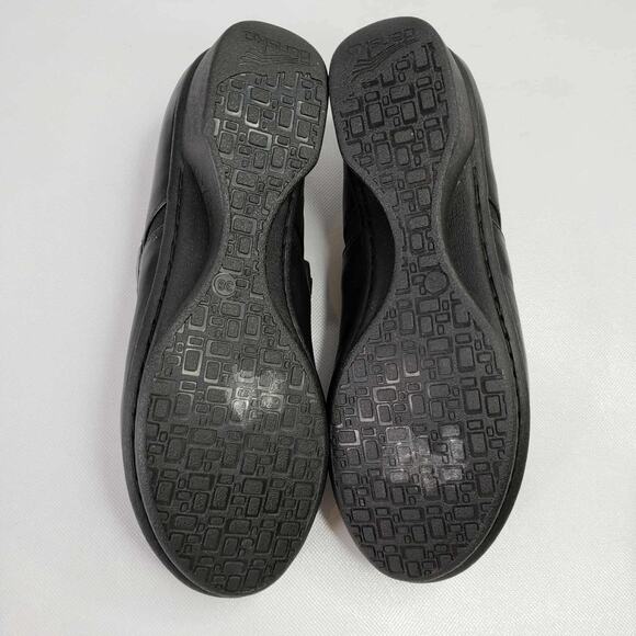 Dansko Kendra EU 38 US 8 Black Leather Mary Jane Wedge Shoes Comfort - Picture 7 of 9